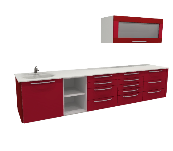  Concept MEZENC 5 lments suspendus + 1 lement haut