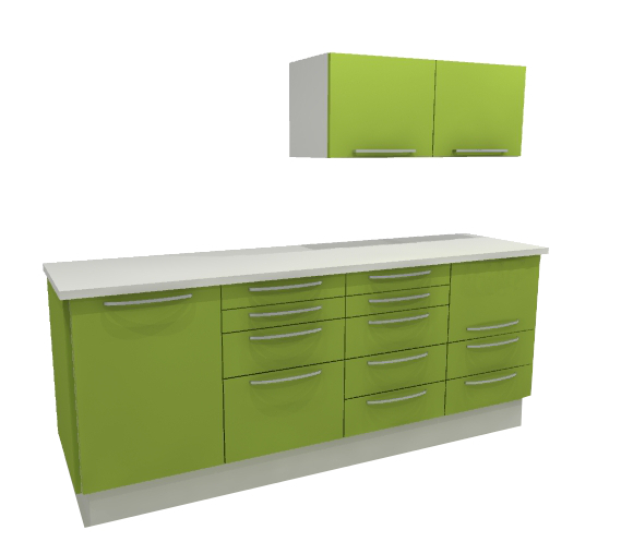  Concept SARA 4 lments + 1 meuble haut