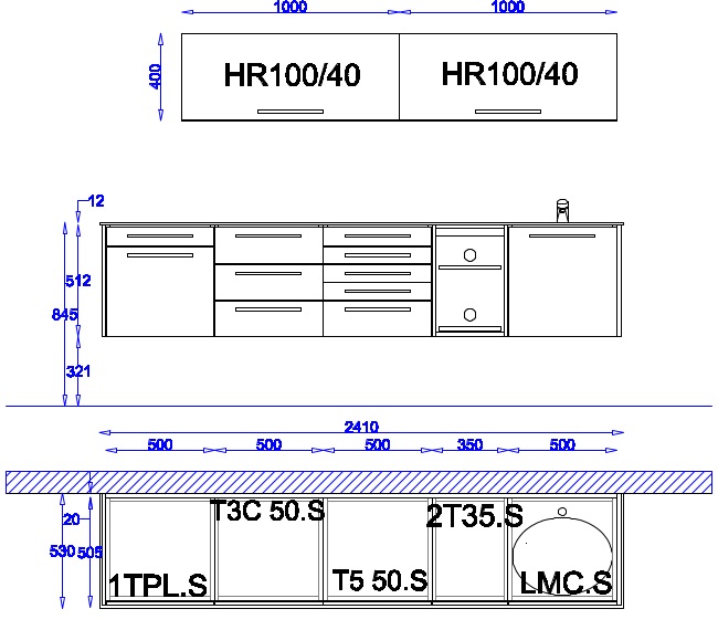 Concept MEZENC 5 lments suspendus + 2 lements haut 1