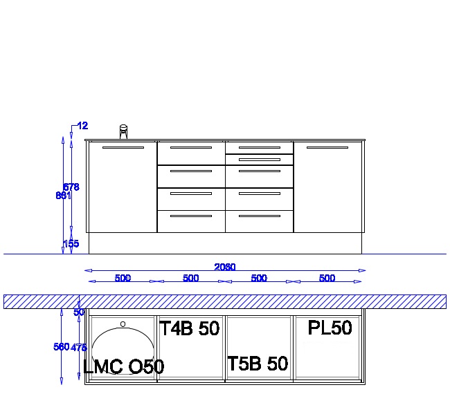 Concept MEZENC 4 lments sur socle 1