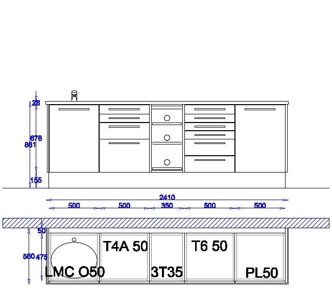 Concept SARA 5 lments sur socle 1